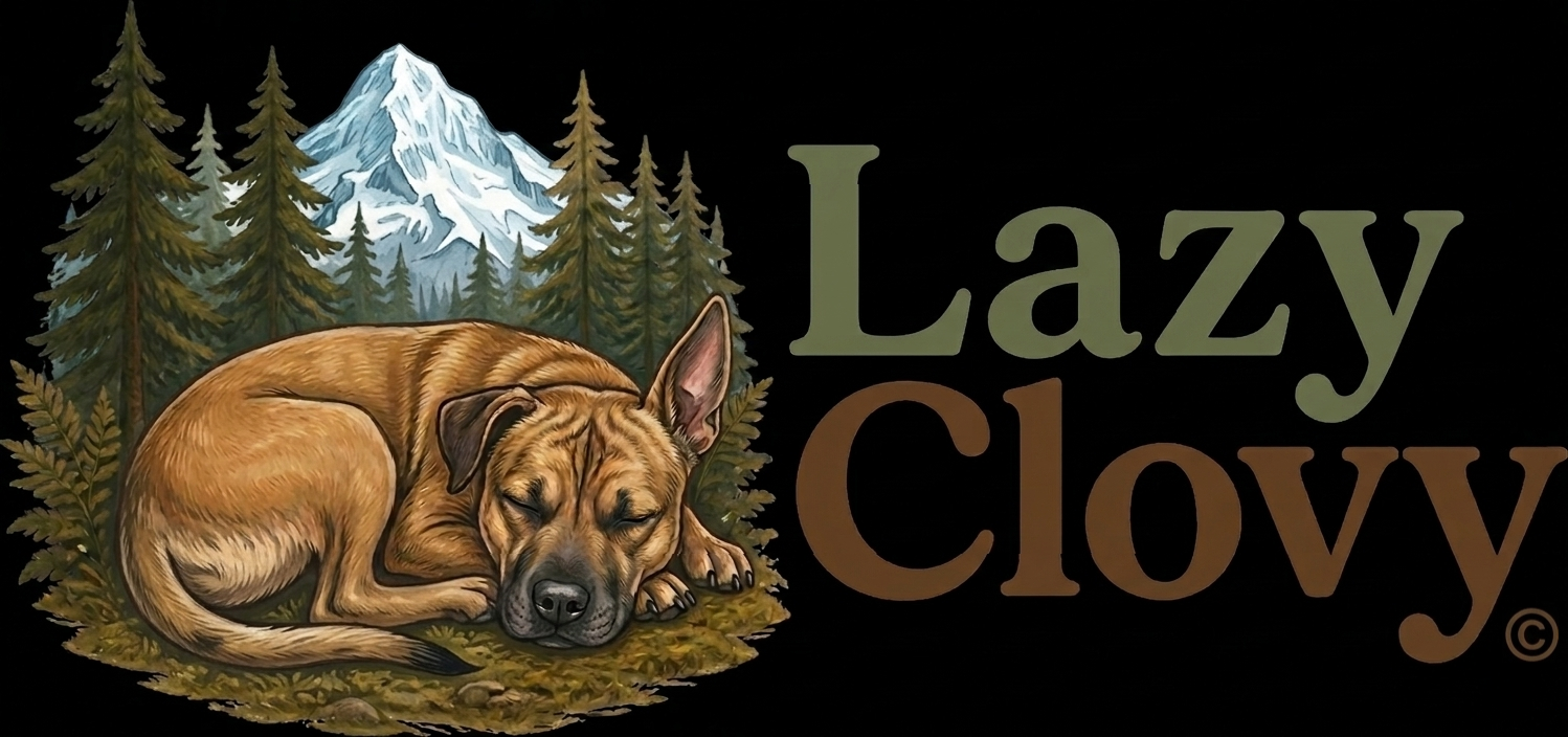 Lazy Clovy Scenic Landscape Portfolio Graphic